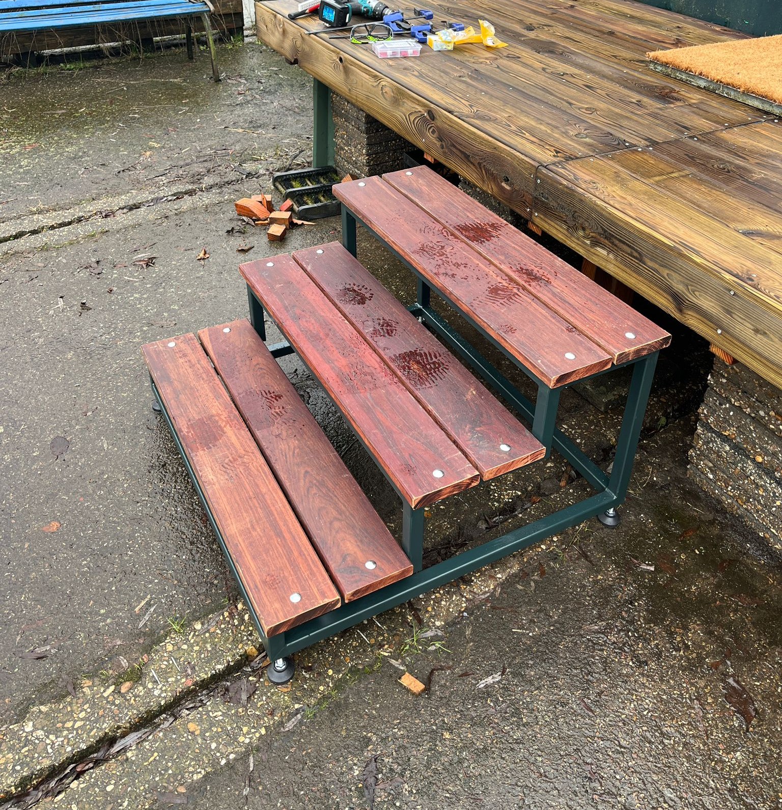 Stalen trap op maat